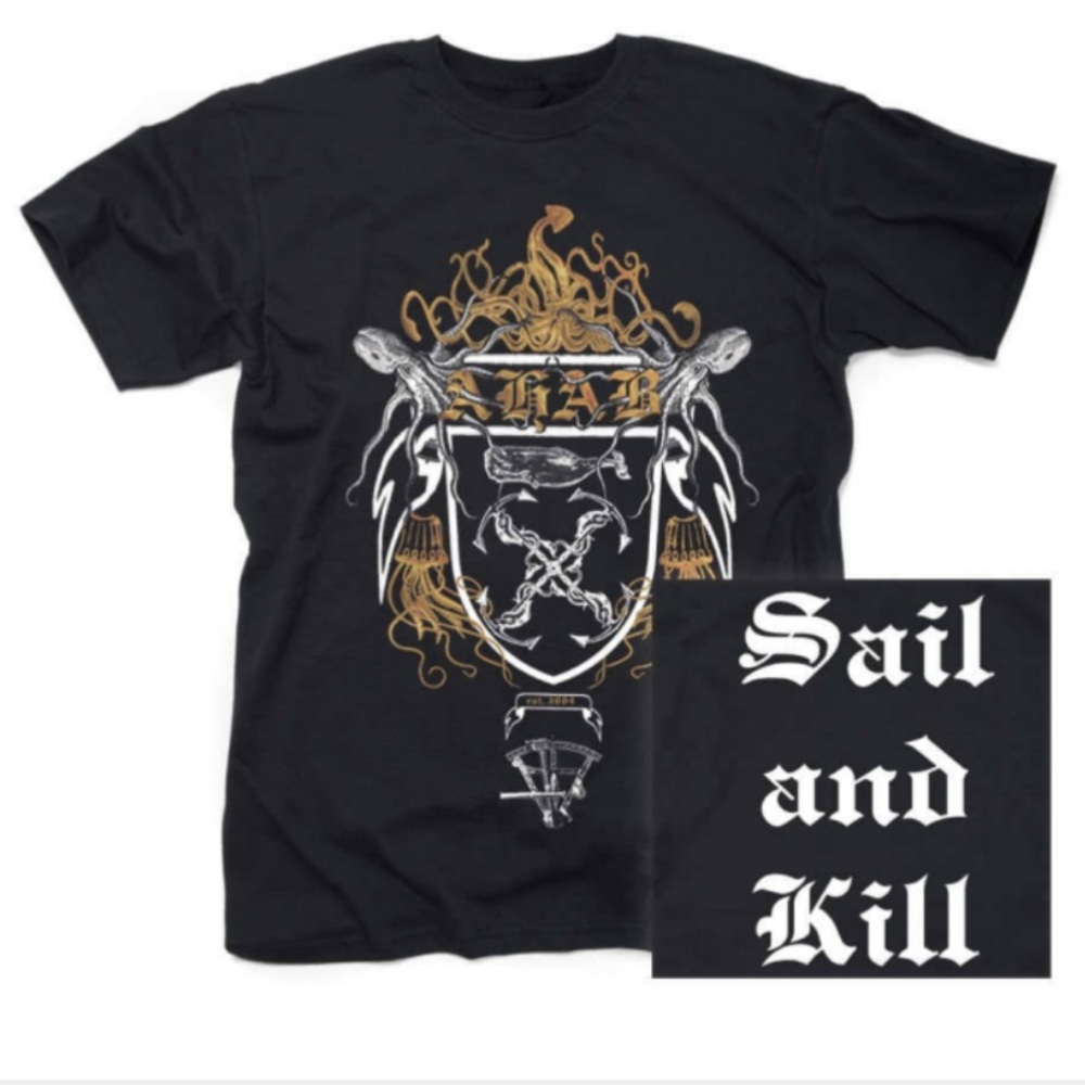 AHAB band tshirt